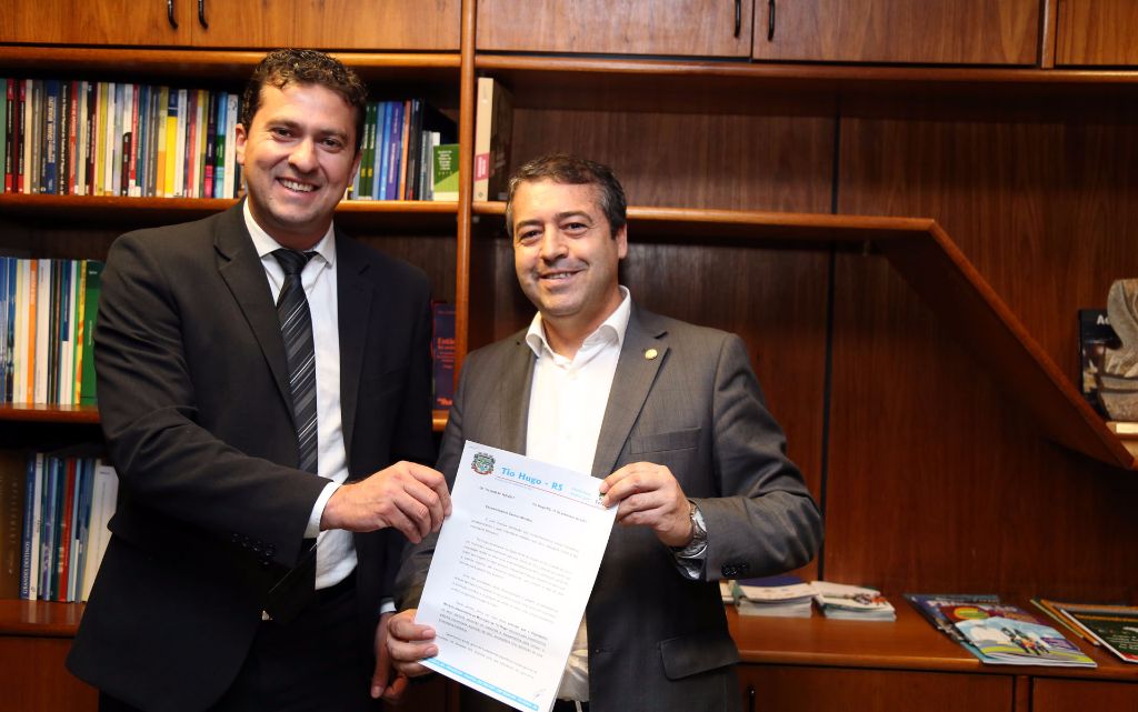 Gilso Paz participa de reunião com o ministro do Trabalho e Emprego Ronaldo Nogueira