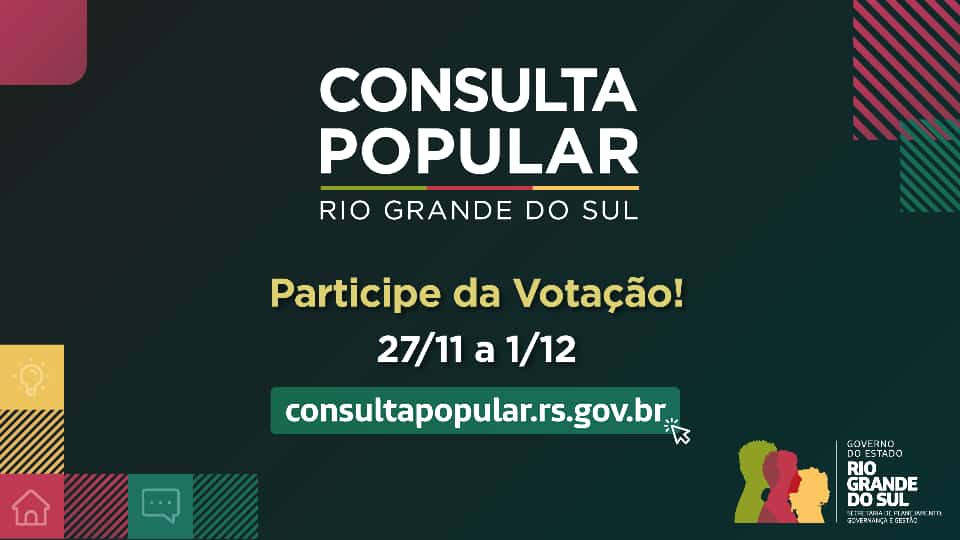 É HORA DE ESCOLHER AS PRIORIDADES DA NOSSA REGIÃO!! Participe da Consulta Popular 2023