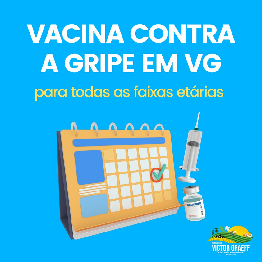 Vacina Contra a Gripe disponível para todas as faixas etárias
