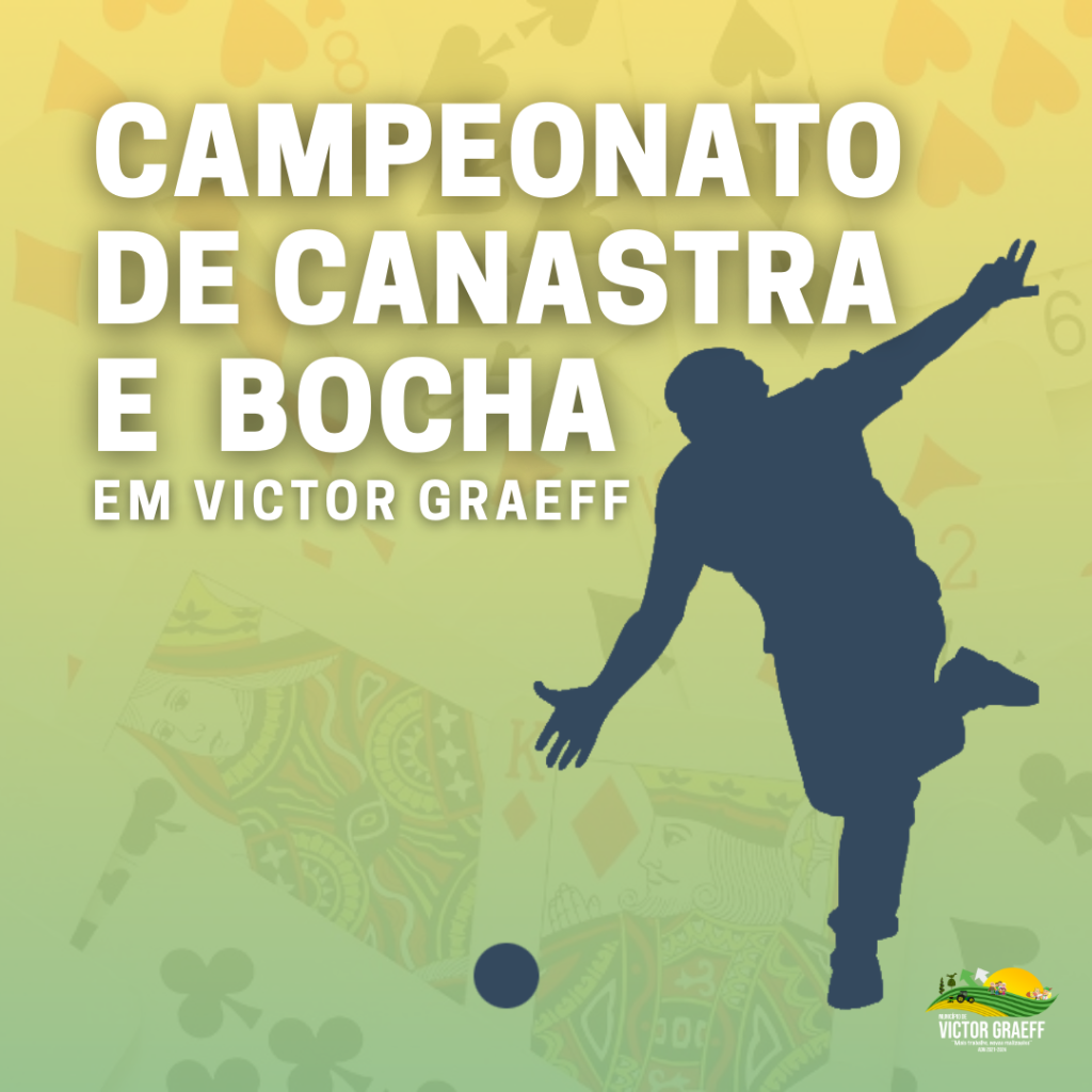 Campeonatos de Bocha e Canastra acontecem em Victor Graeff