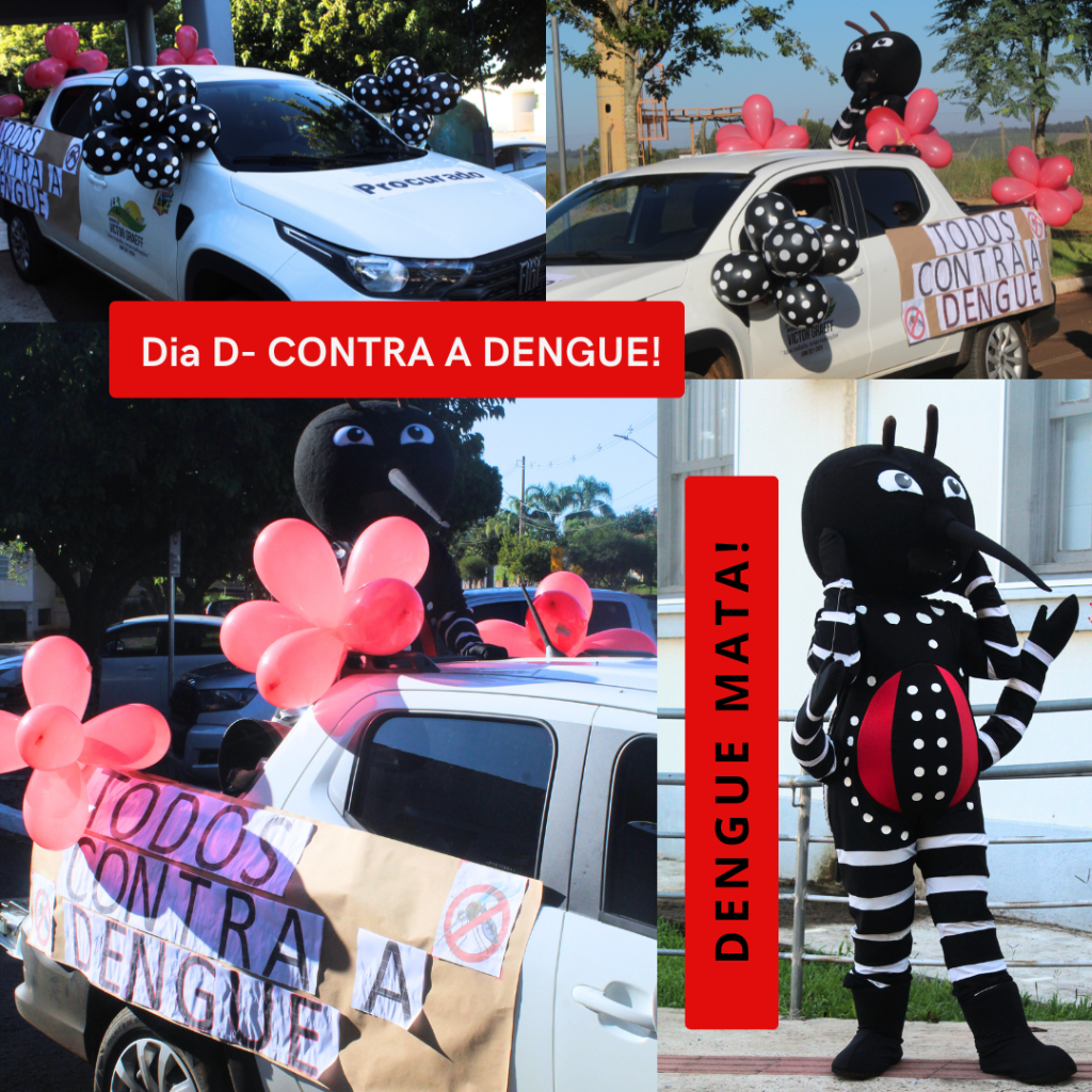 *Dia D Mobilização Nacional Contra Dengue: Carreata de Conscientização*