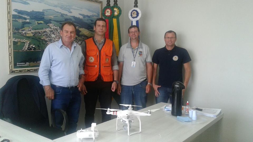 Vigilância Sanitária recebe Drone