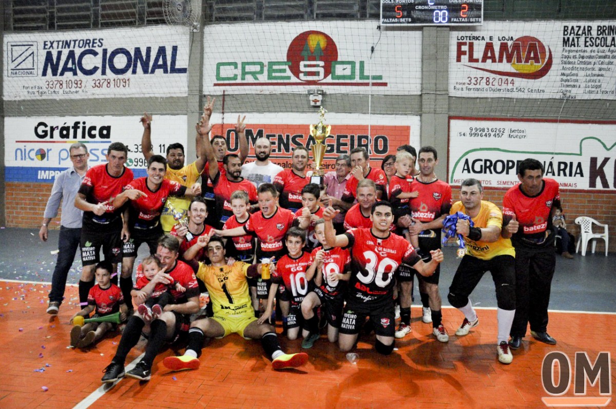 Nativos vence o Municipal de Futsal na categoria Masculino Livre