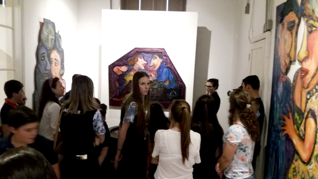 Estudantes da Escola Sachser visitam museus em Passo Fundo