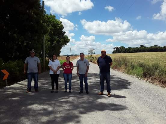 Inicia Obra de Pavimentação Asfáltica entre Ernestina até a ponte de acesso ao município de Nicolau Vergueiro