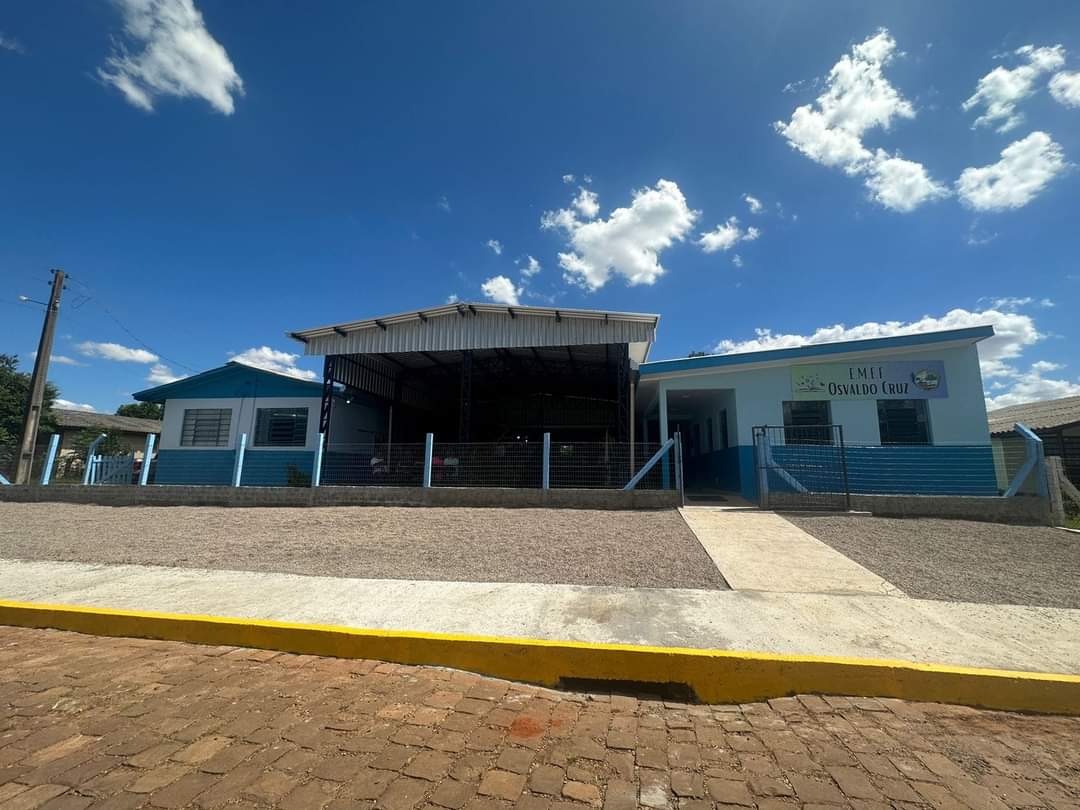 Administração Municipal inaugura ampliações e melhorias na Escola Osvaldo Cruz – Esquina Penz