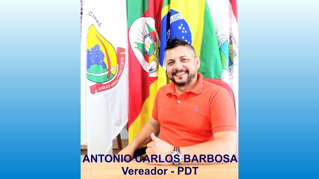 01/06/2020 – Vereador ANTONIO CARLOS BARBOSA – PDT