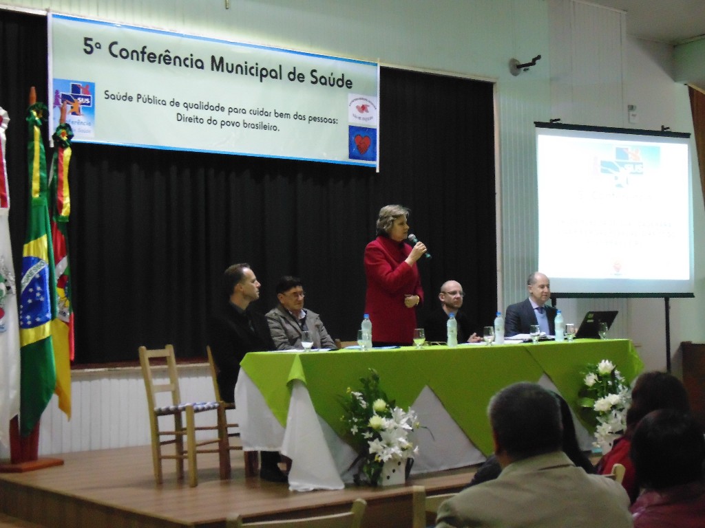 Saúde Pública é debatida na 5ª Conferência Municipal de Saúde