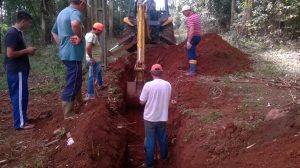 Conserto da rede de agua da Vila Conceição