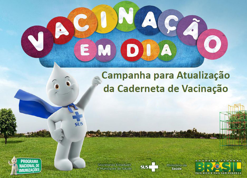 Secretaria de Saúde alerta sobre a importância da Carteira de Vacinação!