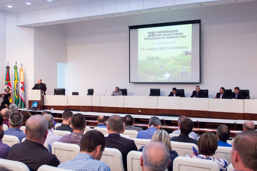 Não-Me-Toque presente no 25º Seminário dos Secretários de Agricultura do Rio Grande do Sul