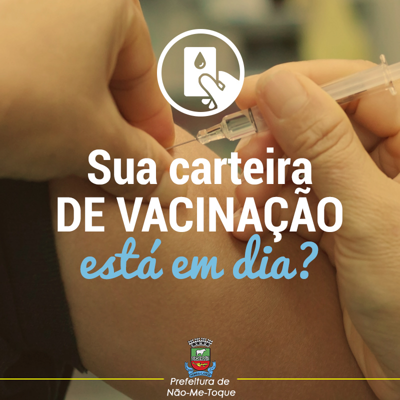 Sala de Vacinas realizará atendimento na UBS Santo Antônio