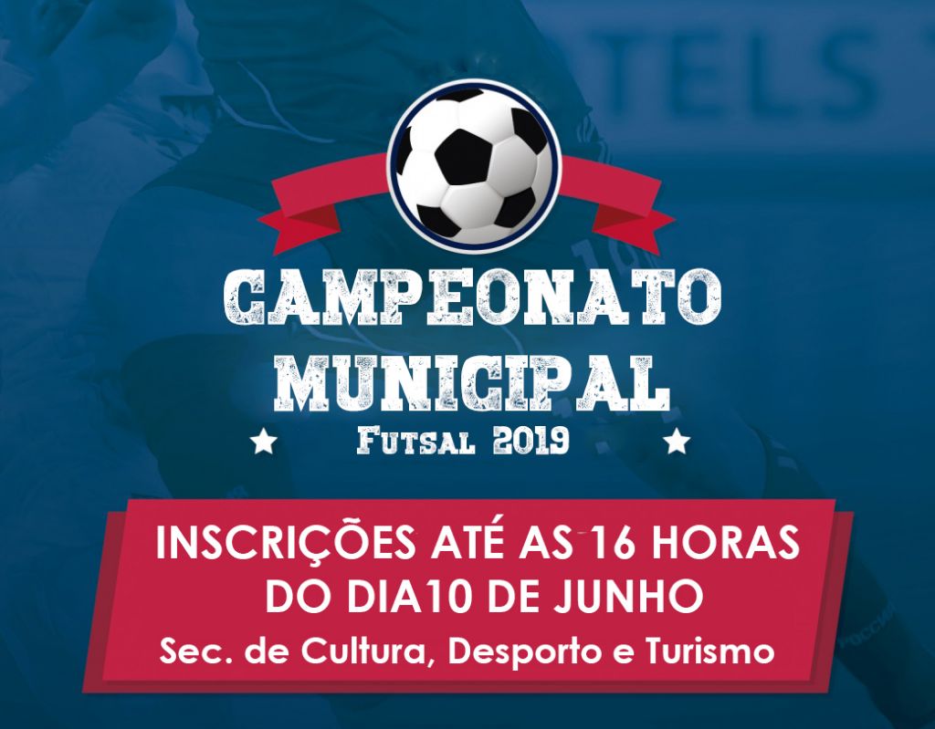 Últimos dias das inscrições para o Futsal 2019