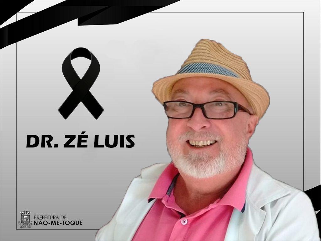 Nota de Pesar pelo falecimento do Dr. Zé Luis