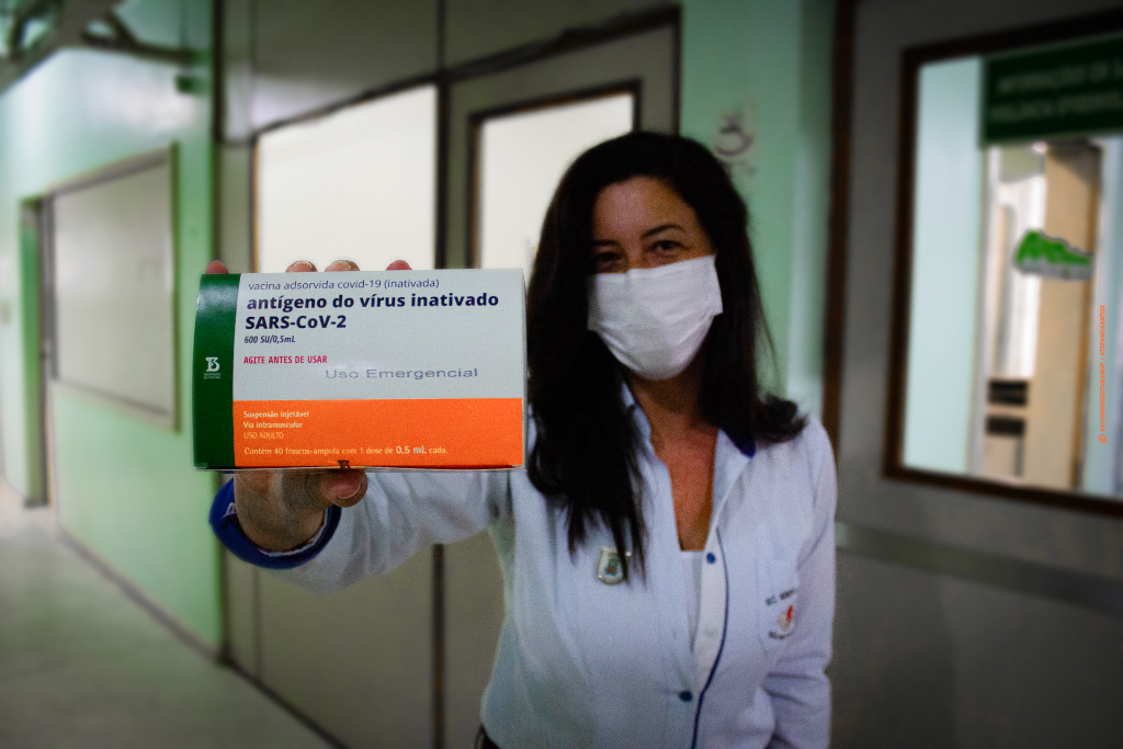 Não-Me-Toque recebe 289 doses da CoronaVac e a imunização começa hoje à tarde