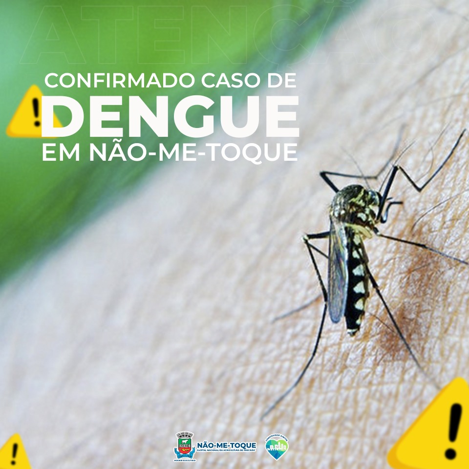 Não-Me-Toque confirma caso autóctone de dengue
