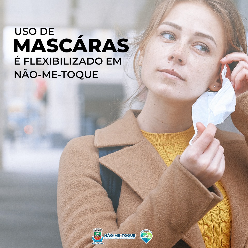 Prefeitura de Não-Me-Toque flexibiliza uso de máscaras