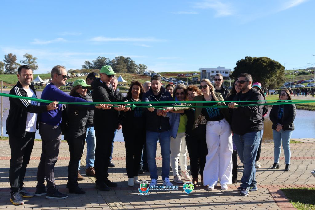 Inauguração do Parque Municipal Caminhos do Lago