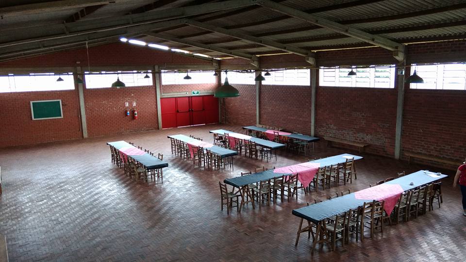 Salão comunitário do Bairro Santana de Estação já está organizado para começar as atividades de 2017.