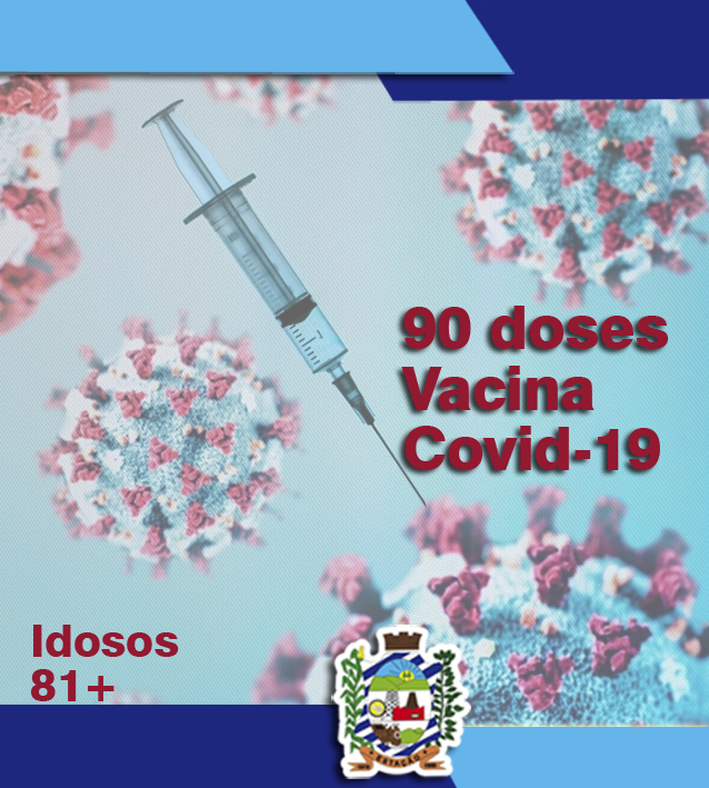 Chegam mais 90 doses da Vacina contra Covid-19
