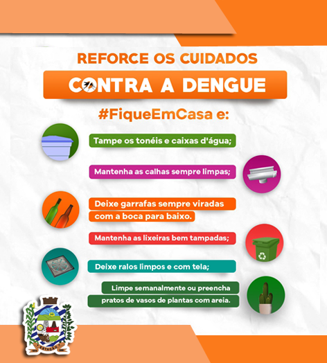 CUIDADOS contra a doença da Dengue