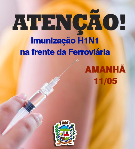 DIA D IMUNIZAÇÃO DA GRIPE H1N1