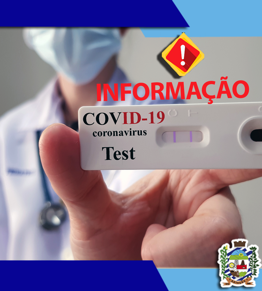 INFORMAÇÃO SOBRE TESTES COVID-19